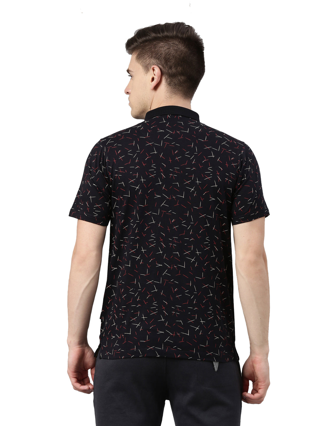 Men's Printed Polos