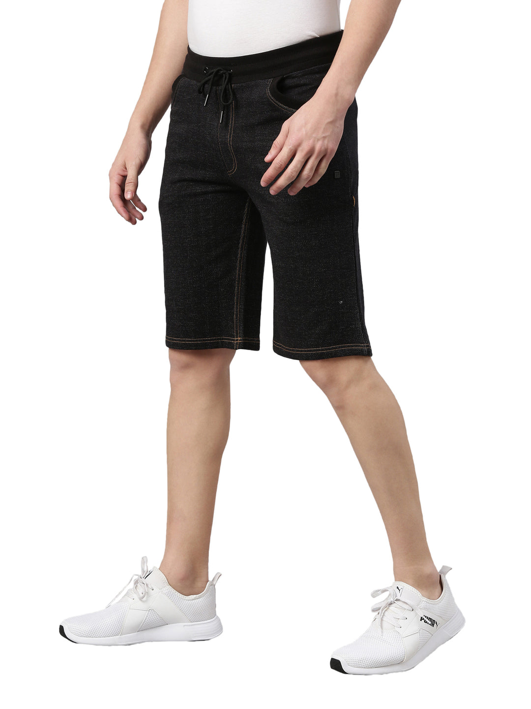 Men's Solid Comfort Fit Shorts