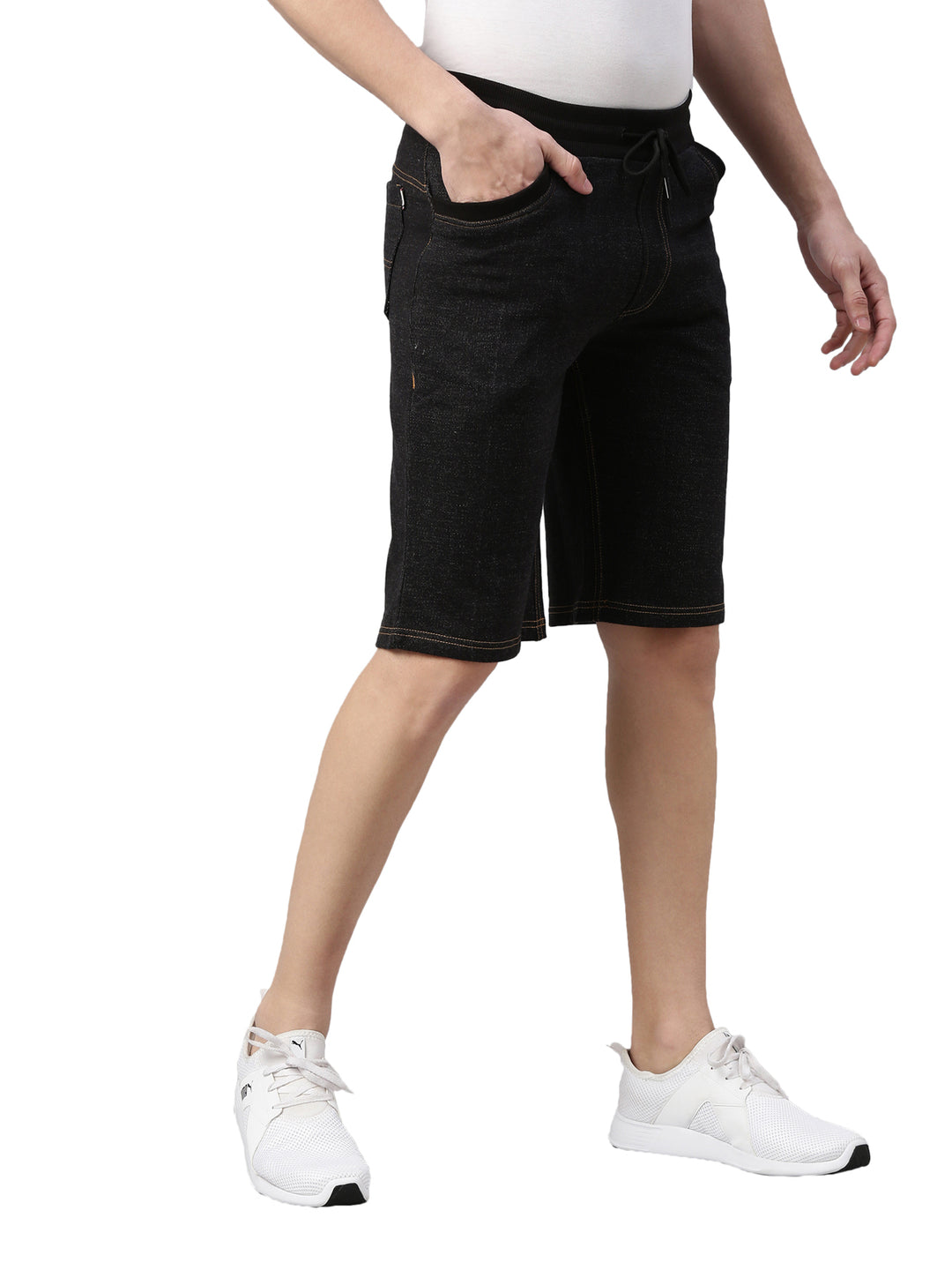 Men's Solid Comfort Fit Shorts