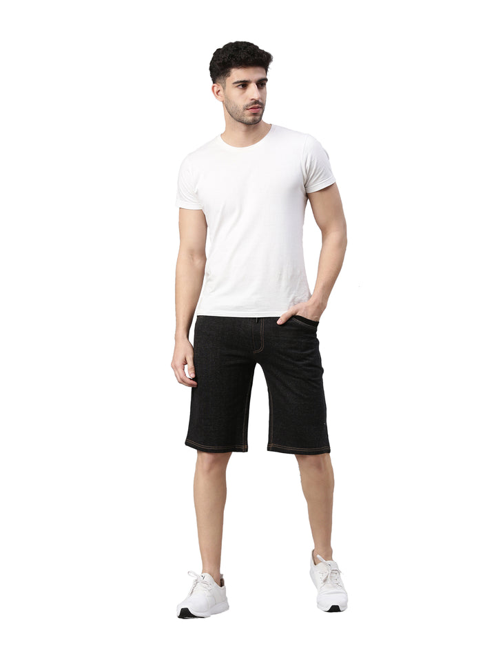 Men's Solid Comfort Fit Shorts