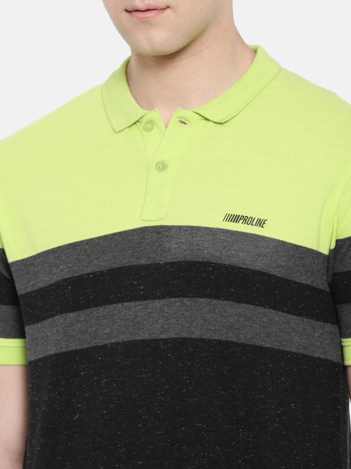 Men's Color Block Polos