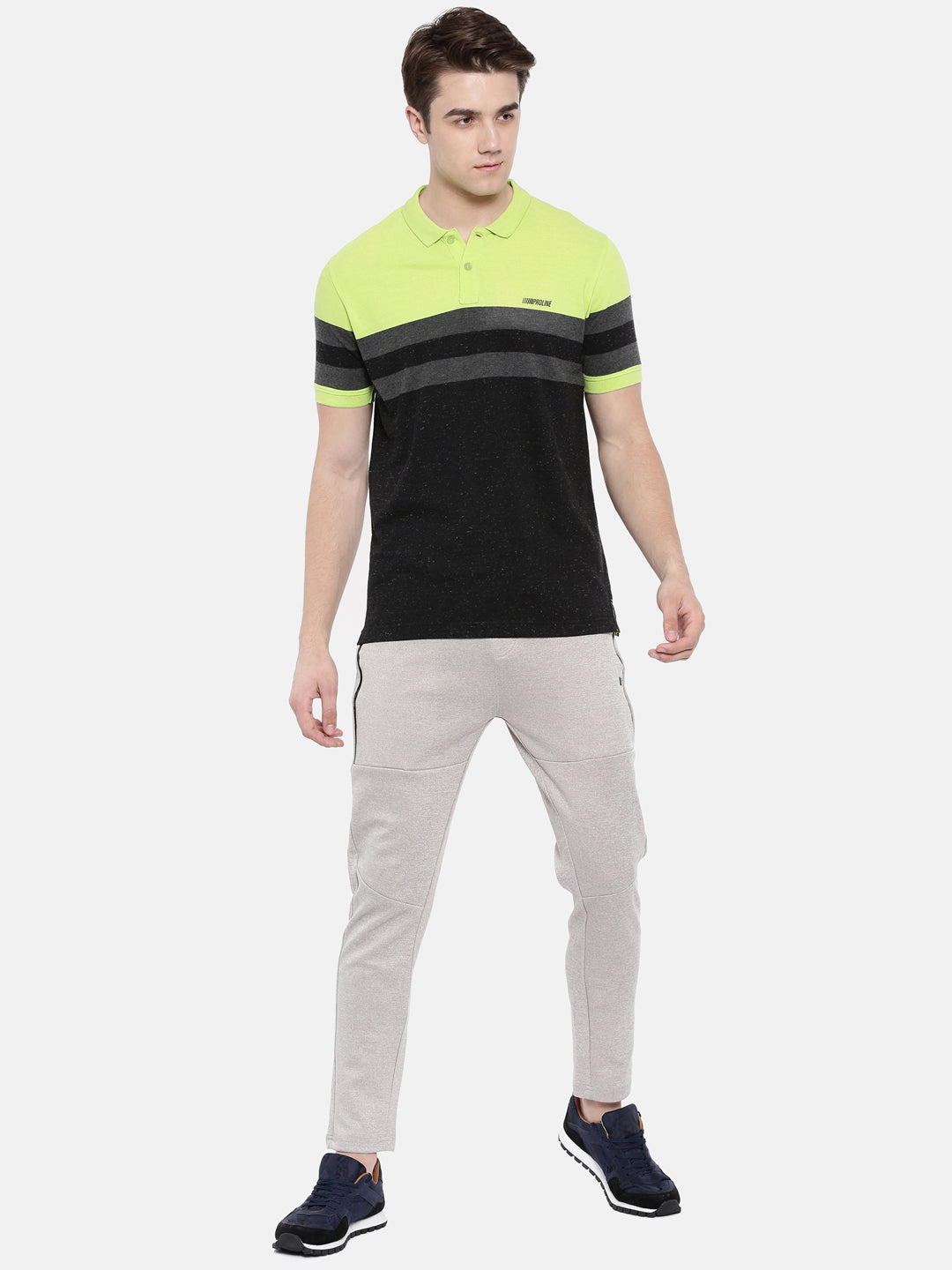 Men's Color Block Polos