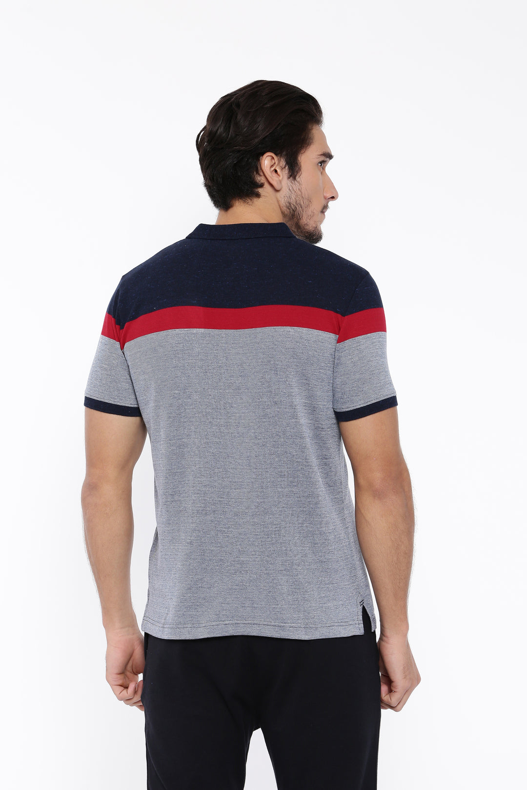 Men's Color Block Polos