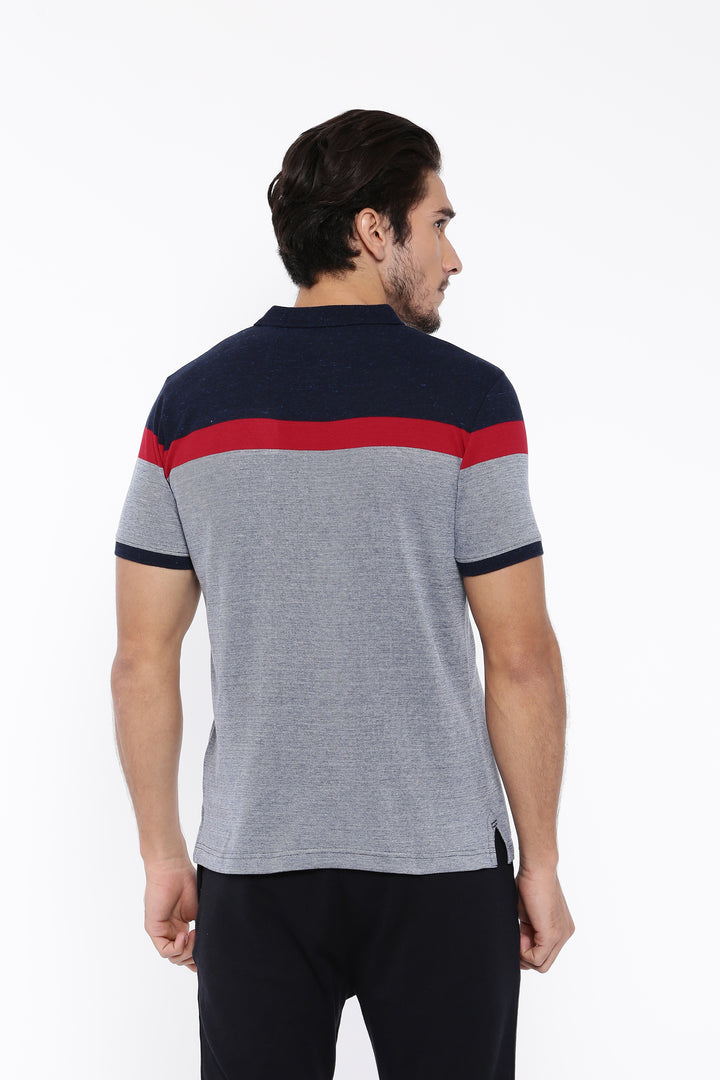 Men's Color Block Polos