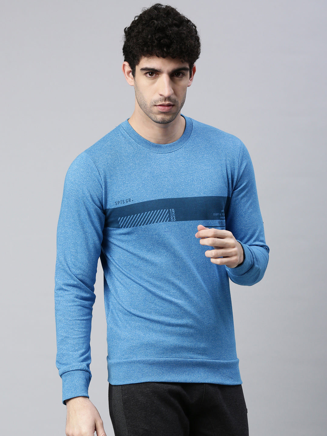 Men's Printed Comfort Fit Sweatshirts