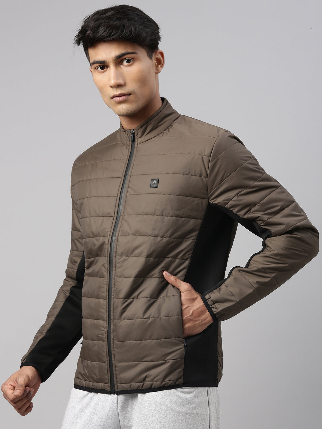 Men's Color Block Comfort Fit Jackets