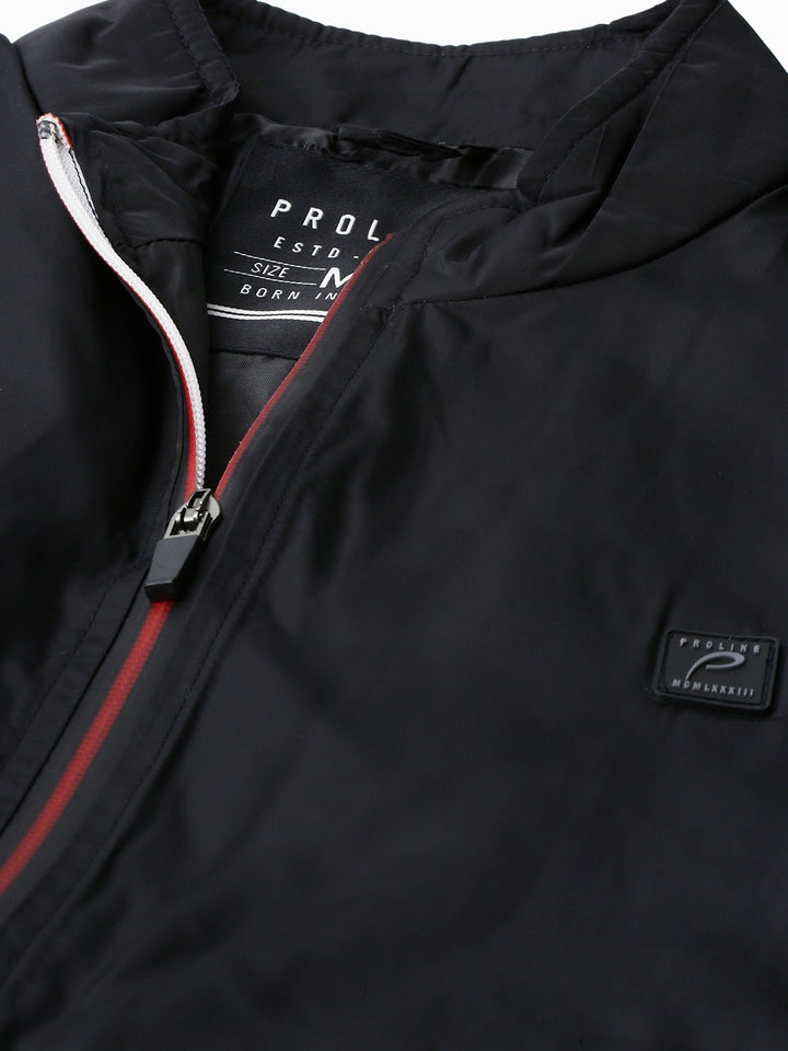 Men's Solid Comfort Fit Jackets