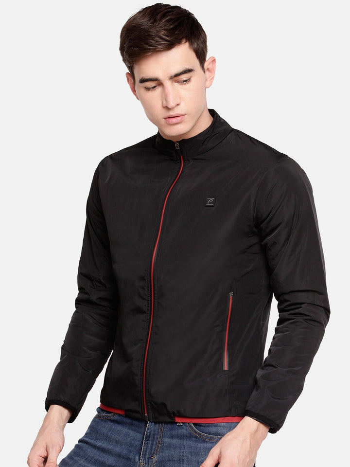 Men's Solid Comfort Fit Jackets