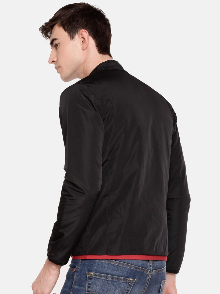 Men's Solid Comfort Fit Jackets