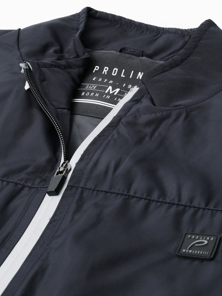 Men's Solid Comfort Fit Jackets