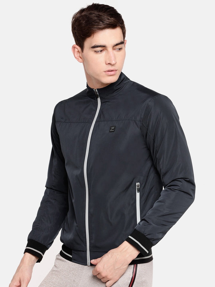 Men's Solid Comfort Fit Jackets