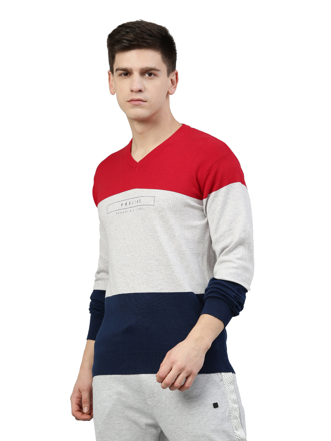 Men's Color Block Jumpers