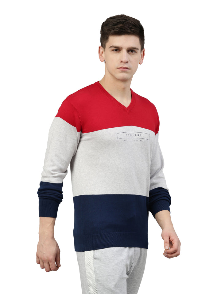 Men's Color Block Jumpers