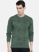 Men's Printed Comfort Fit Jumpers