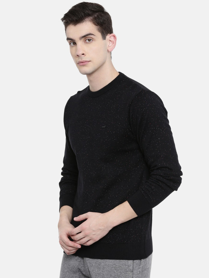 Men's Printed Comfort Fit Jumpers