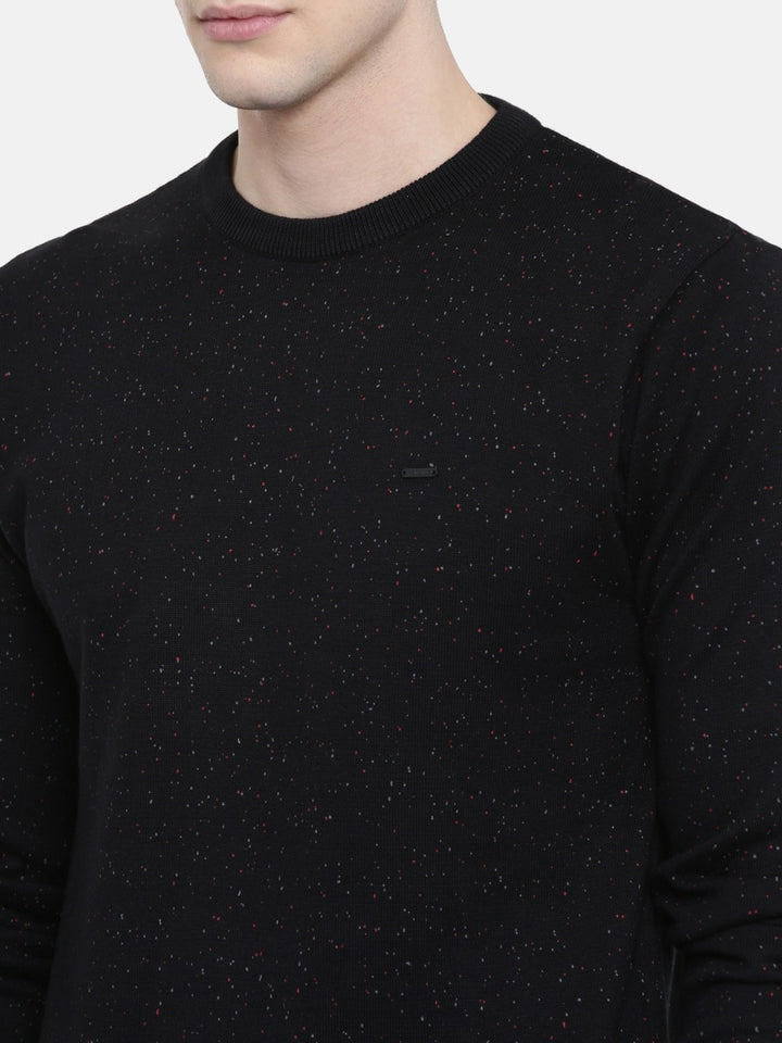 Men's Printed Comfort Fit Jumpers
