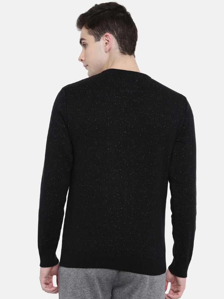 Men's Printed Comfort Fit Jumpers