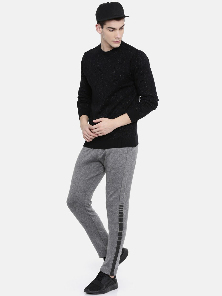 Men's Printed Comfort Fit Jumpers