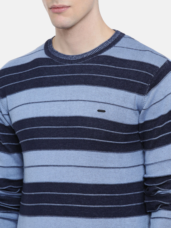 Men's Striper Comfort Fit Jumpers