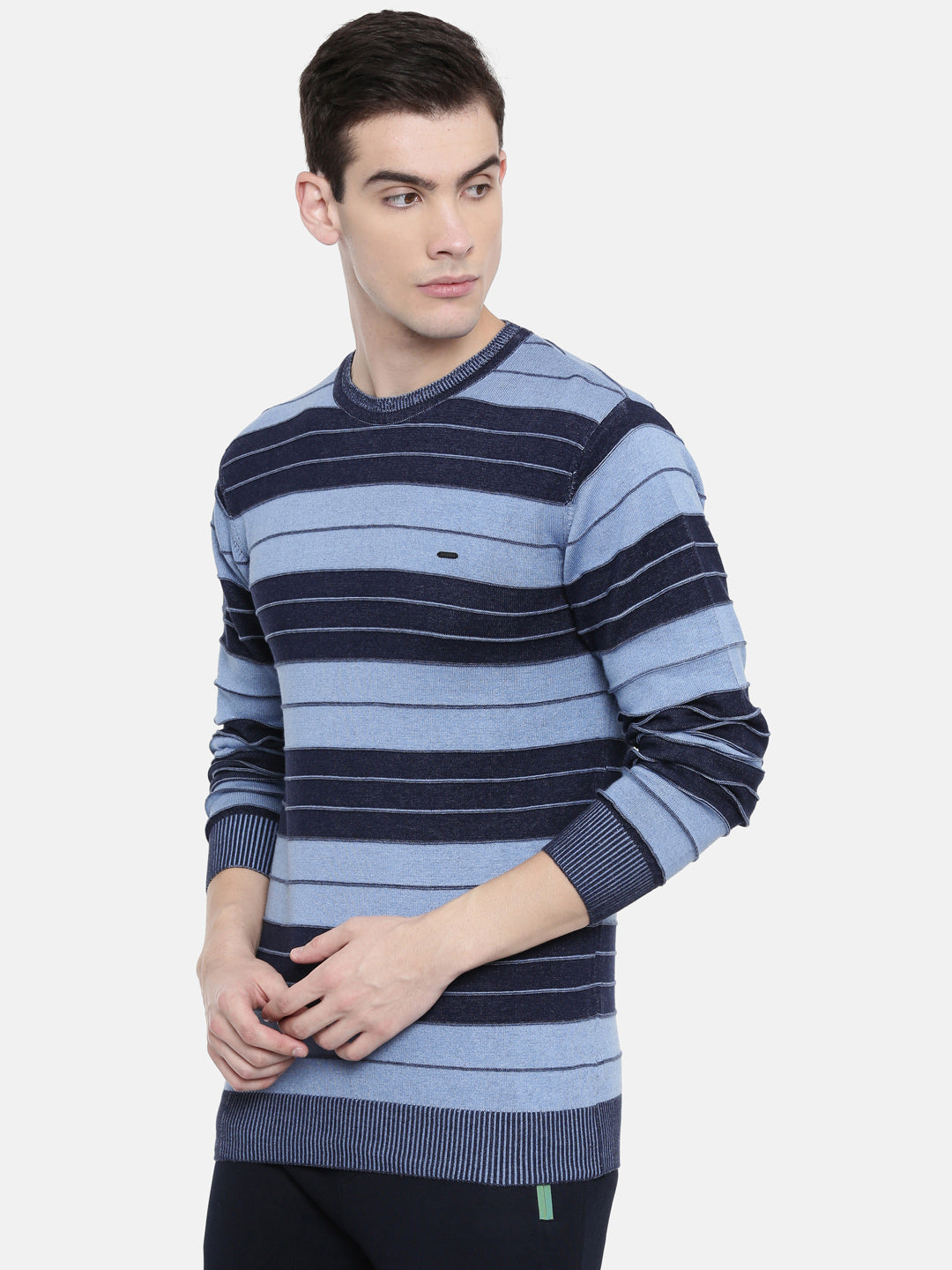 Men's Striper Comfort Fit Jumpers