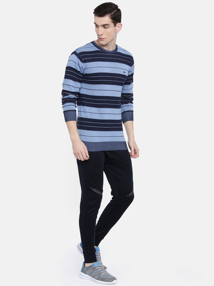 Men's Striper Comfort Fit Jumpers
