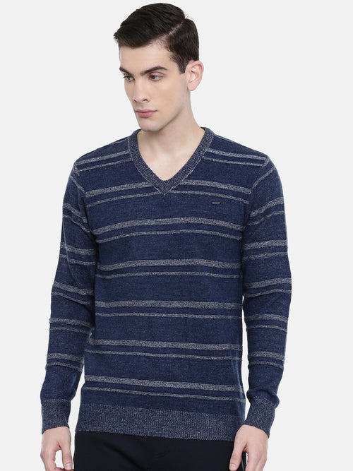 Men's Striper Comfort Fit Jumpers