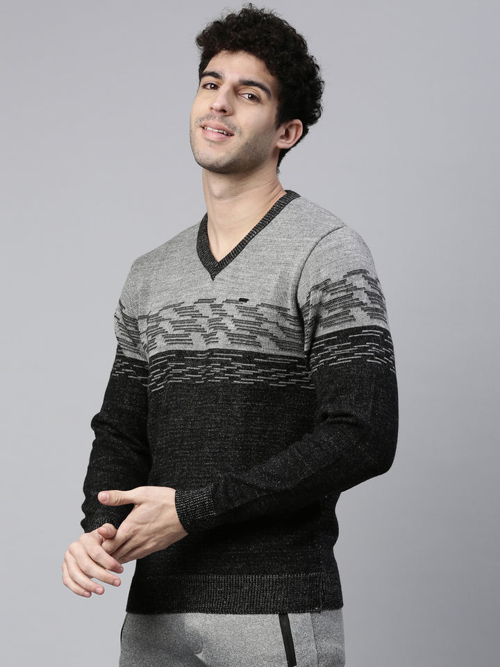 Men's Color Block Jumpers