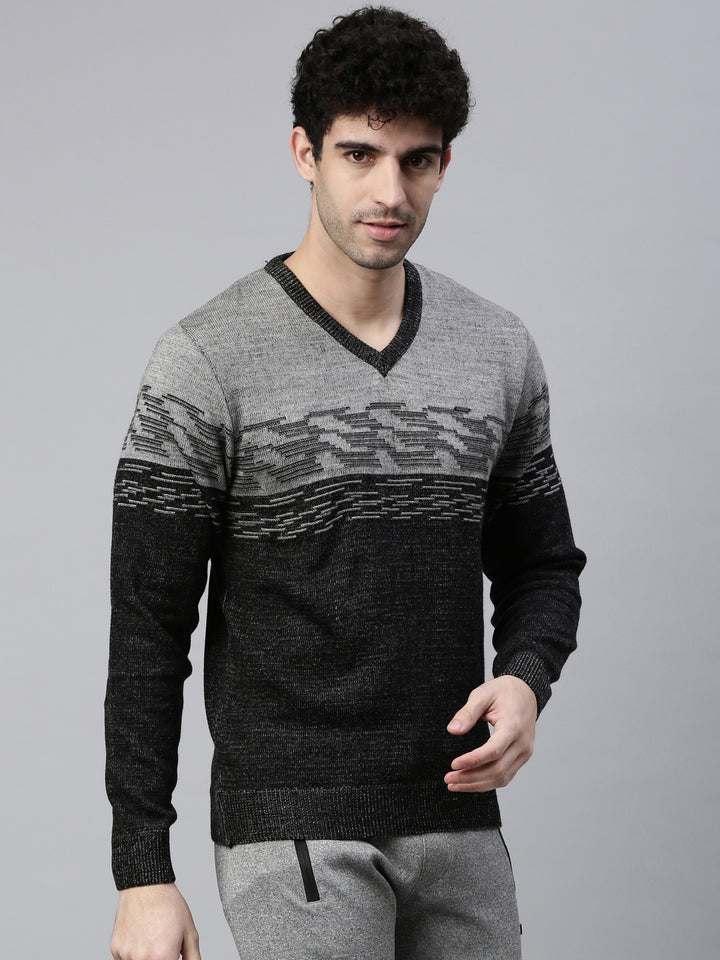 Men's Color Block Jumpers