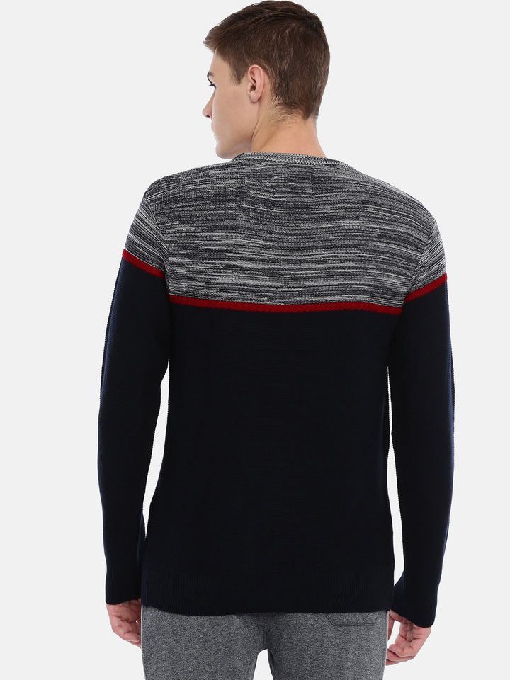 Men's Color Block Jumpers