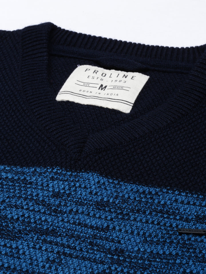 Men's Color Block Jumpers