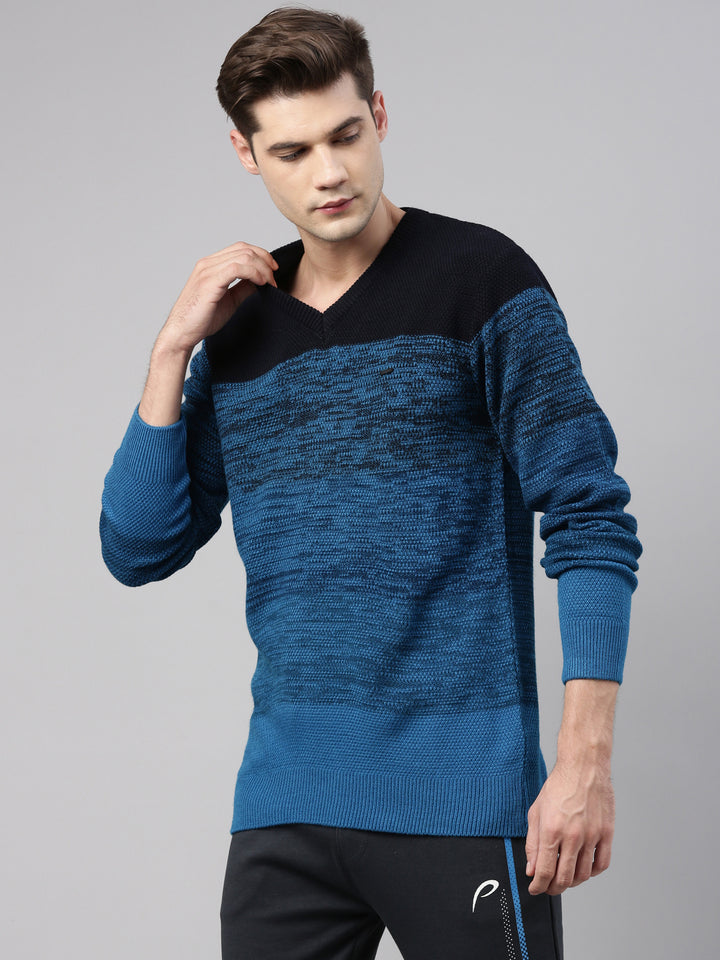 Men's Color Block Jumpers