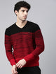 Men's Color Block Comfort Fit Jumpers