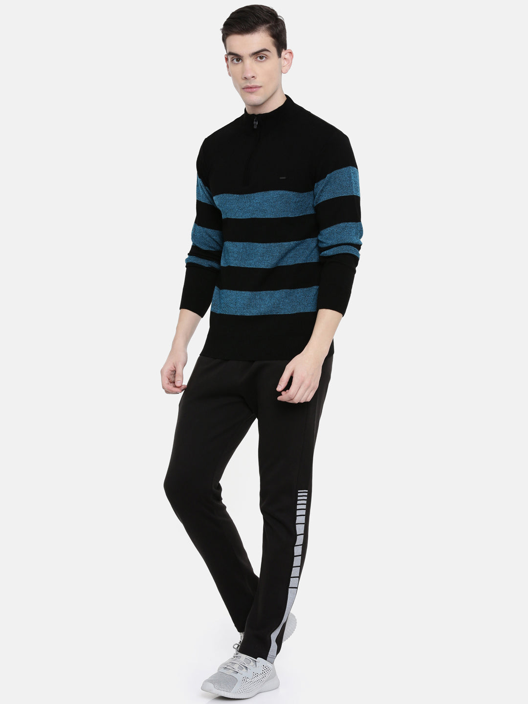 Men's Striper Comfort Fit Jumpers
