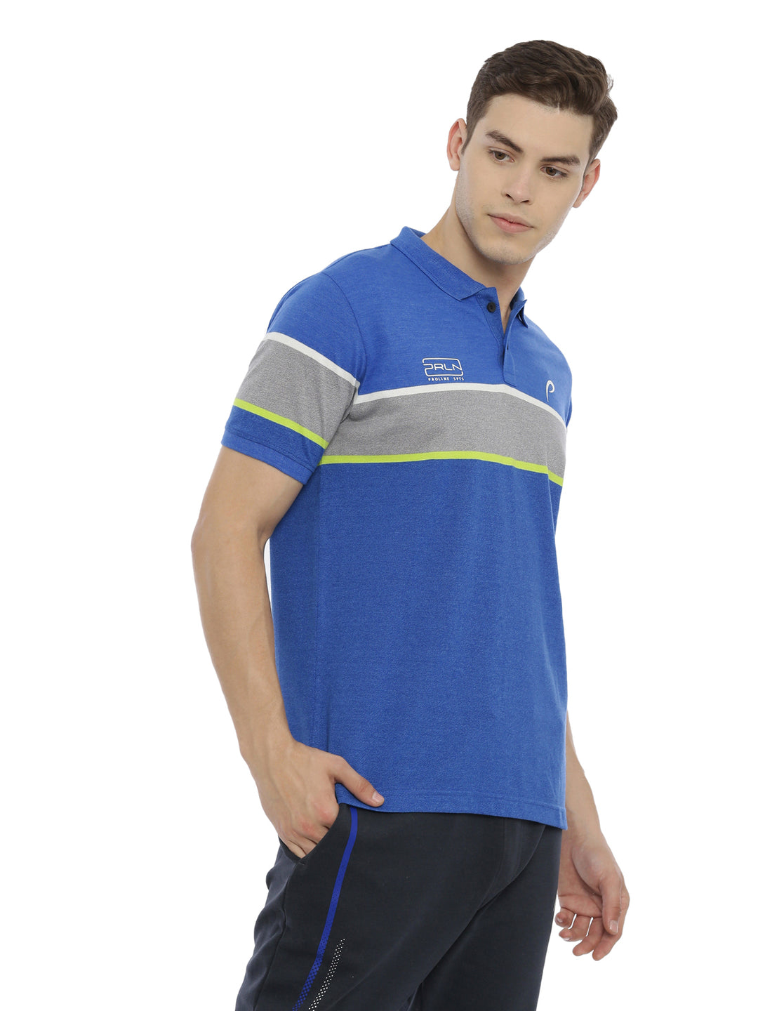 Men's Color Block Polos