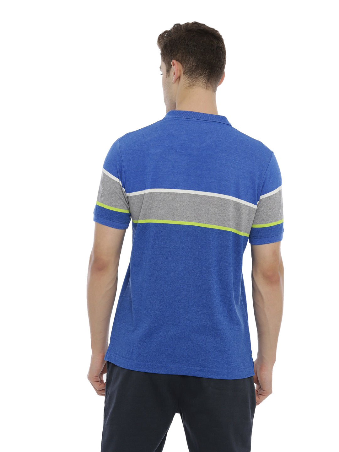 Men's Color Block Polos
