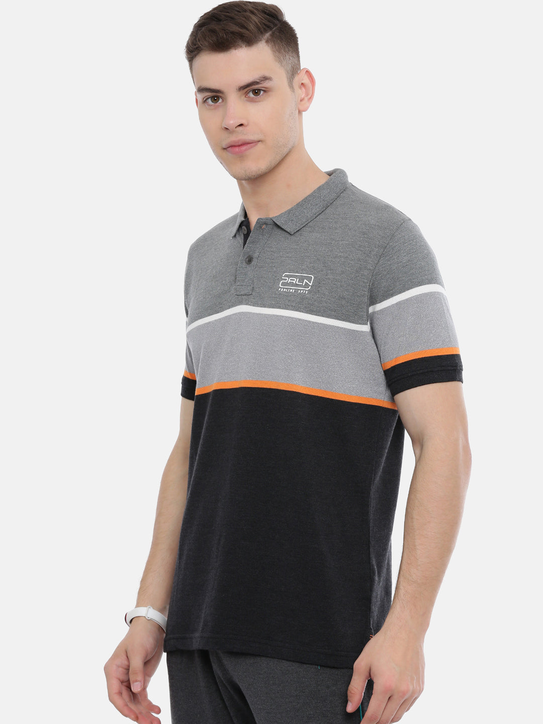 Men's Color Block Polos