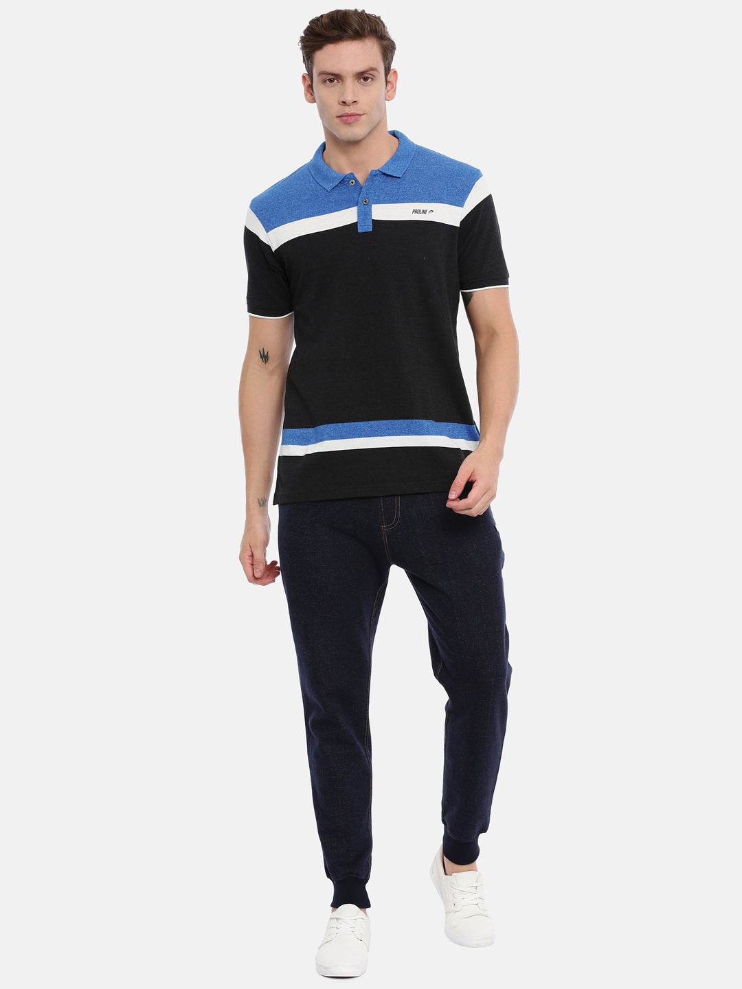 Men's Color Block Comfort Polos