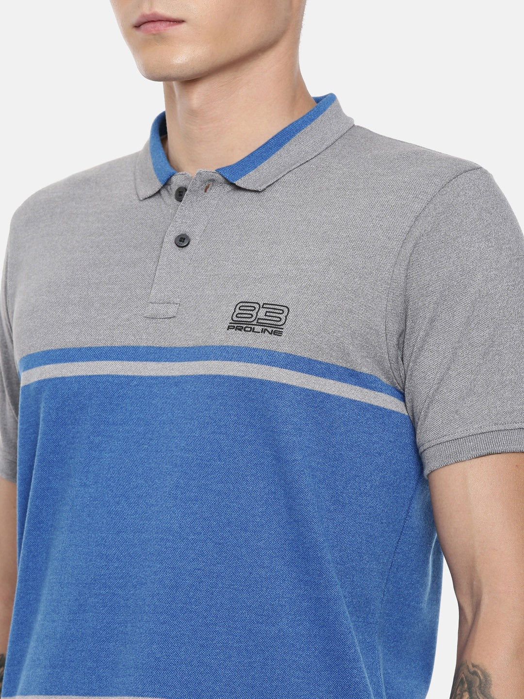 Men's Color Block Polos