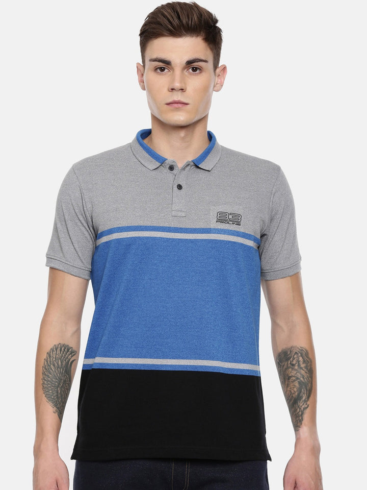 Men's Color Block Polos