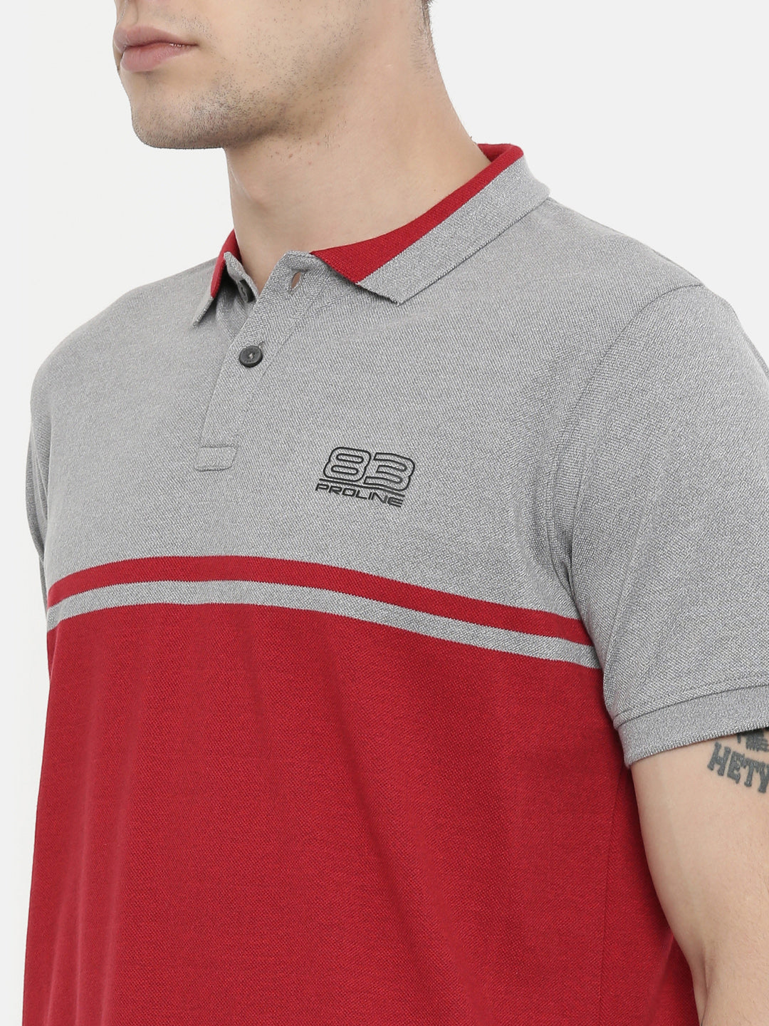Men's Color Block Polos