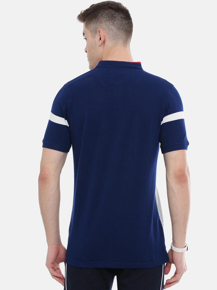 Men's Color Block Comfort Polos