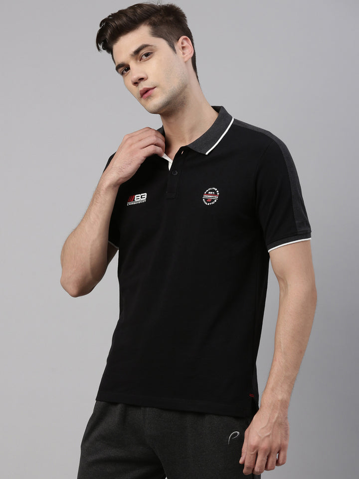 Men's Color Block Comfort Polos