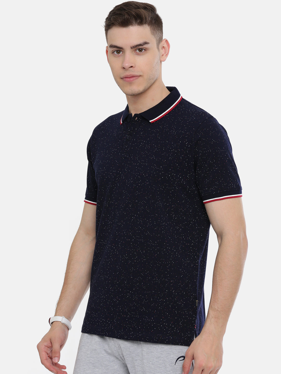 Men's Printed Comfort Polos
