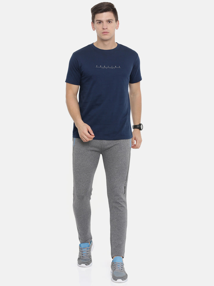 Men's Printed Tapered Track Pants