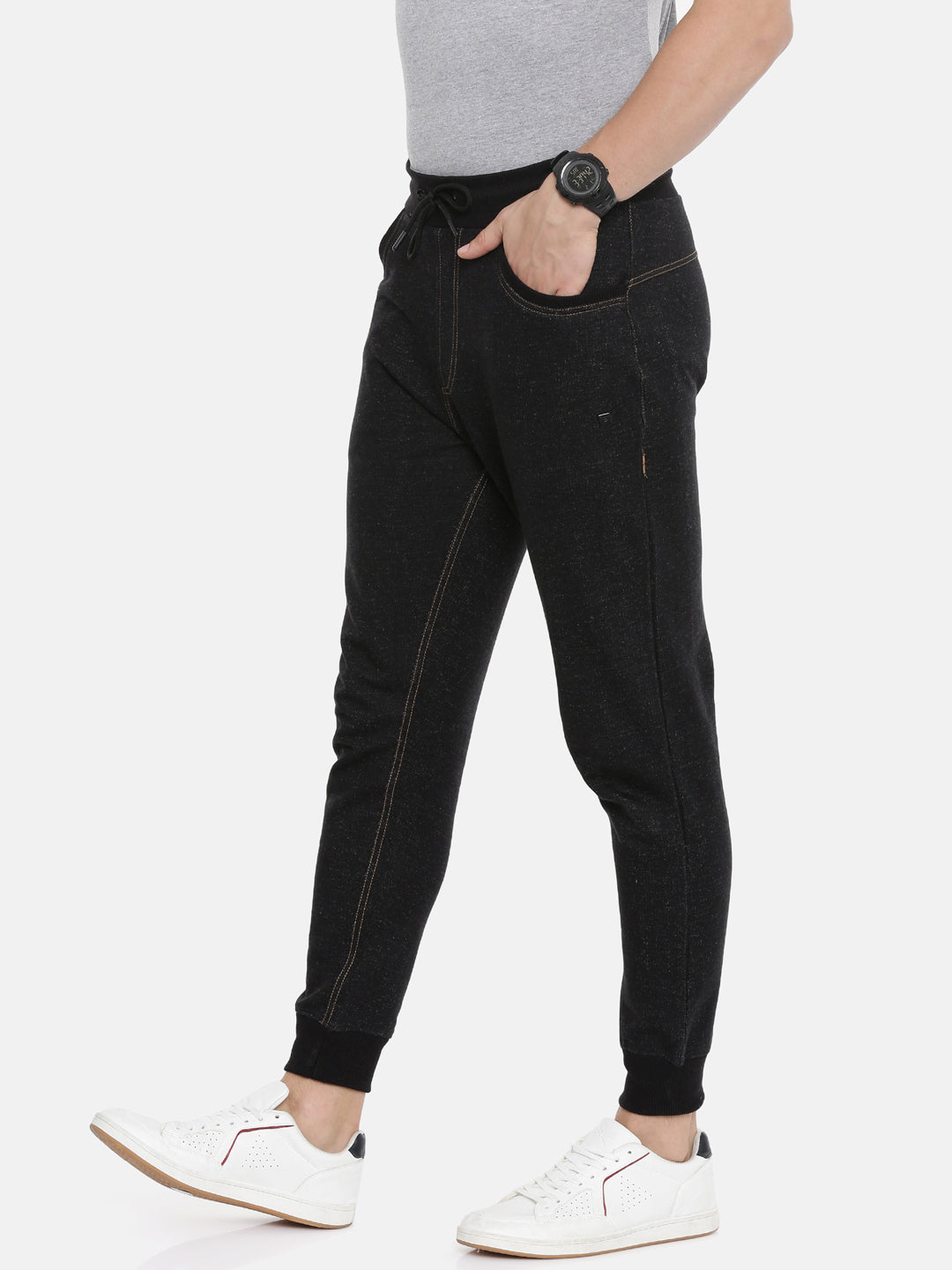 Men's Solid Comfort Track Pants