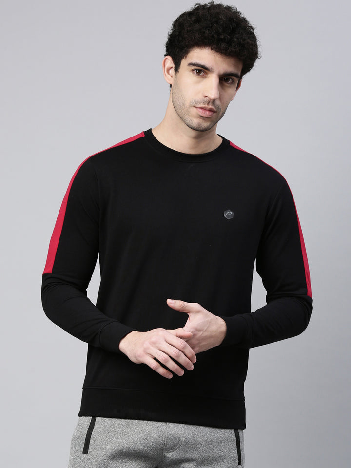 Men's Color Block Comfort Fit Sweatshirts