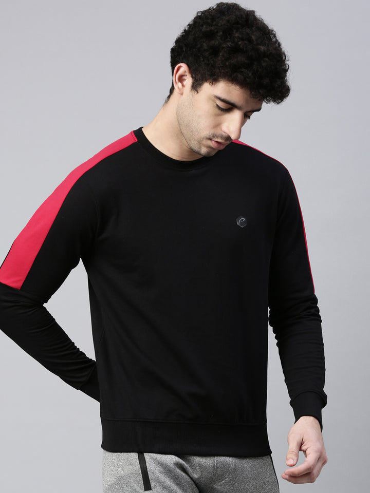Men's Color Block Comfort Fit Sweatshirts
