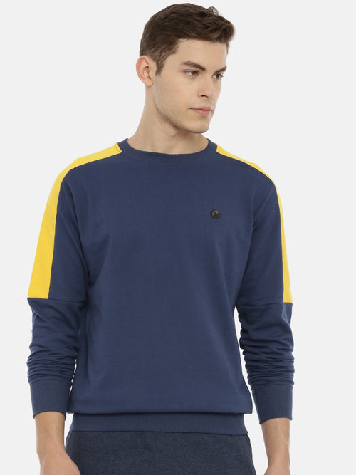 Men's Color Block Comfort Fit Sweatshirts