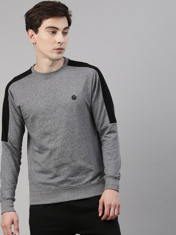 Men's Color Block Comfort Fit Sweatshirts