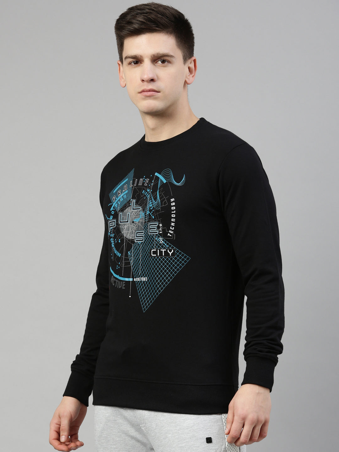Men's Solid Sweatshirts